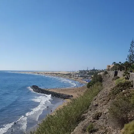 Top-apartment, 4 Og, Seitlicher Meerblick, Mit 1 Schlafzimmer Im Herzen Von , Gran Canaria Apartman *