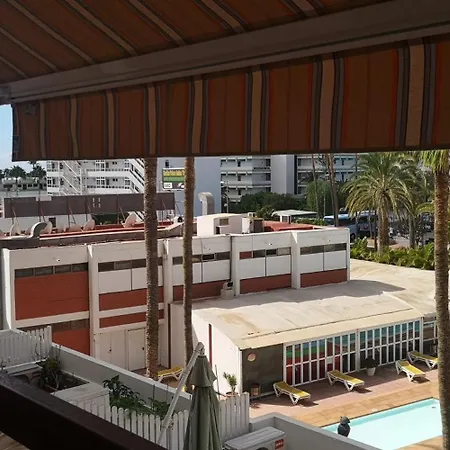 Top-apartment, 4 Og, Seitlicher Meerblick, Mit 1 Schlafzimmer Im Herzen Von , Gran Canaria Playa del Inglés